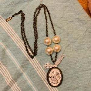 Plunder Scripture Locket Necklace